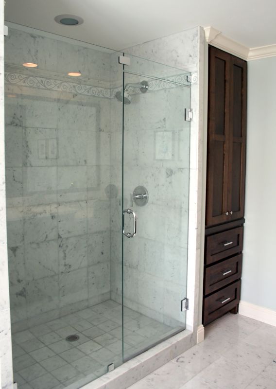 Minimalist Glass Shower
