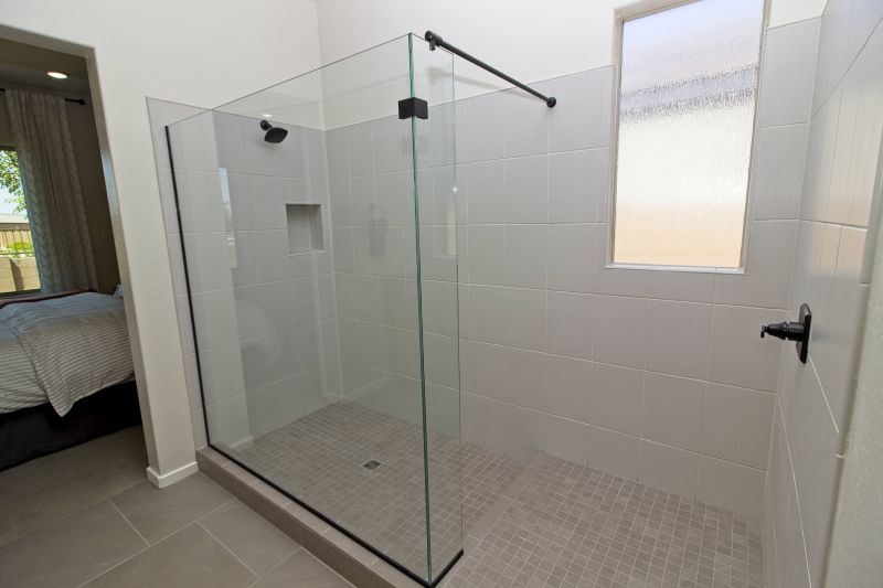 Shower with Glass Doors